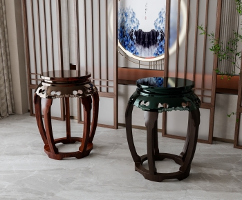 New Chinese Style Stool-ID:236479042