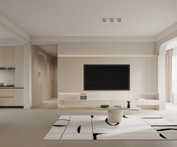 Modern A Living Room-ID:739162928