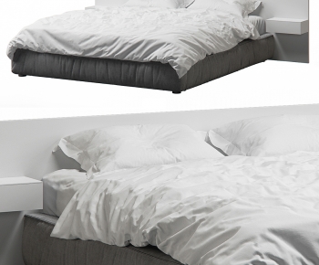 Modern Double Bed-ID:632188086
