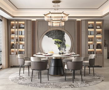 New Chinese Style Dining Room-ID:850162988