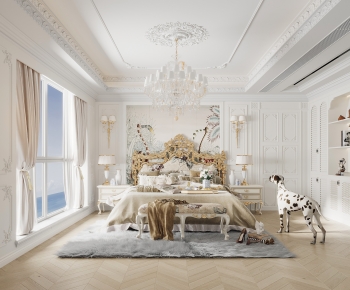 French Style Bedroom-ID:494422919
