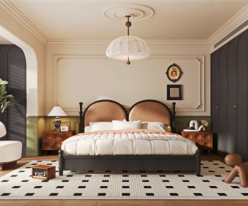 French Style Bedroom-ID:237255104