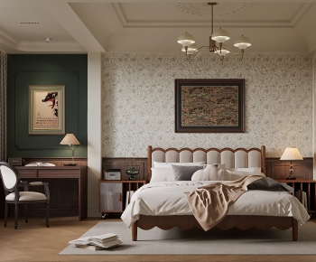 French Style Bedroom-ID:279005059