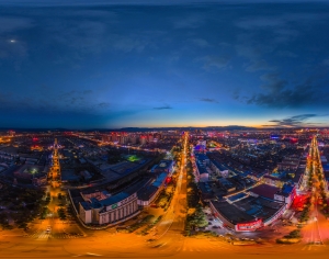 城市夜景HDR-ID:838119037