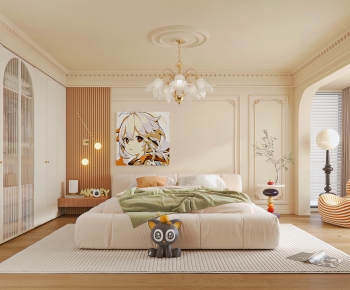 French Style Bedroom-ID:713800911