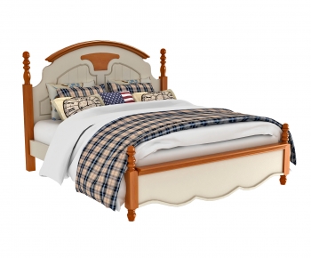American Style Double Bed-ID:706012967
