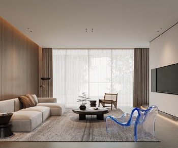 Wabi-sabi Style A Living Room-ID:320367108