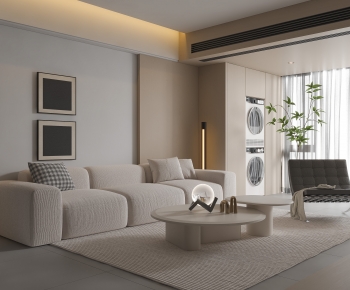 Modern A Living Room-ID:662319909