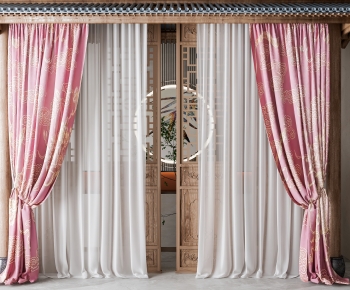 New Chinese Style The Curtain-ID:750387912