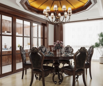 American Style Dining Room-ID:956512931