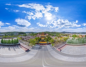 白天城市休闲广场全景HDR-ID:372739089