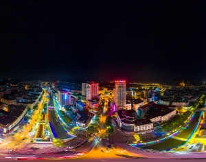城市夜景HDR-ID:418181902