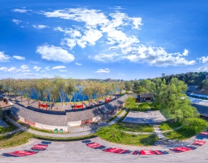 白天城市生态绿化全景HDR-ID:167876967