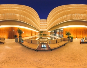 室外商业街夜景HDR-ID:925081014