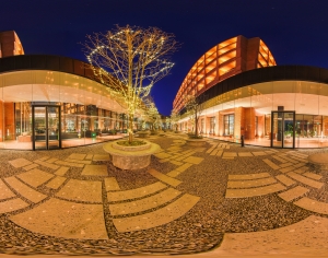 室外商业街夜景HDR-ID:187150006