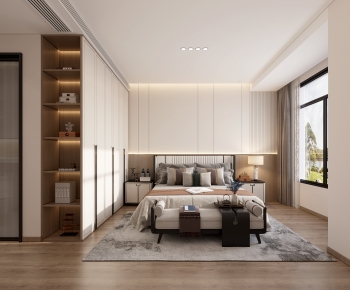 New Chinese Style Bedroom-ID:755810028