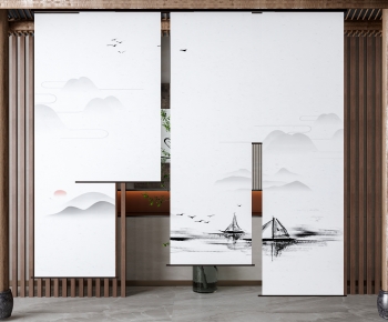 New Chinese Style Partition-ID:902619487