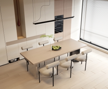 Modern Dining Table And Chairs-ID:154559648