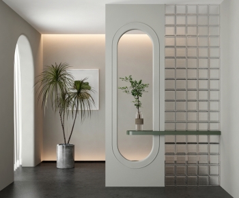 Modern Glass Screen Partition-ID:896620995