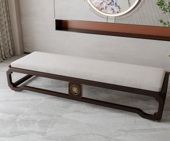 New Chinese Style Sofa Stool-ID:226860076