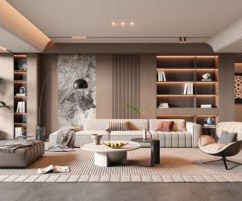 Modern A Living Room-ID:775614024