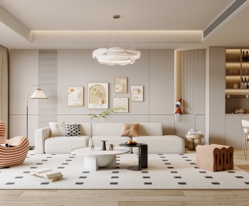 Modern A Living Room-ID:950094948