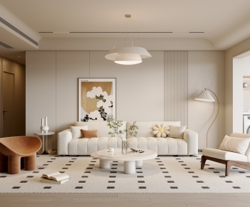Modern A Living Room-ID:195113903
