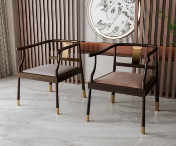 New Chinese Style Dining Chair-ID:216969018