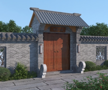 Chinese Style Building Component-ID:669228083