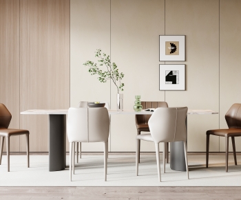 Modern Dining Table And Chairs-ID:228899005