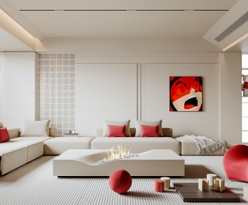 Modern A Living Room-ID:562360055