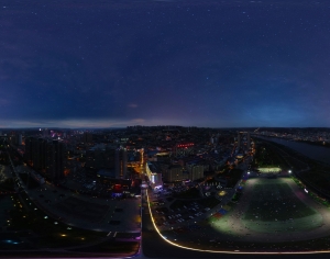 城市夜景HDR-ID:495568043