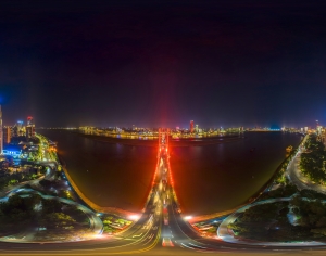 城市夜景HDR-ID:724208128