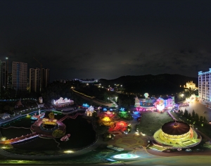 城市夜景HDR-ID:670373927
