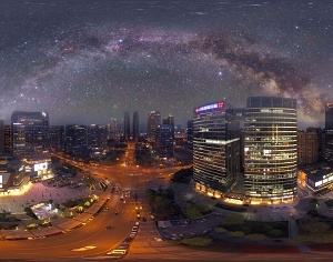 城市夜景HDR3D模型