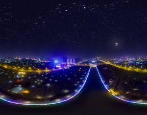 城市夜景HDR-ID:981140129