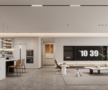 Modern A Living Room-ID:281510116