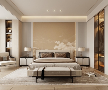 New Chinese Style Bedroom-ID:836270093