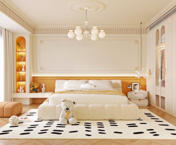 French Style Bedroom-ID:489772082
