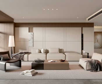 Modern A Living Room-ID:973069912