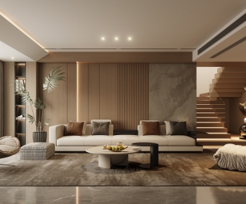 Modern A Living Room-ID:572760116