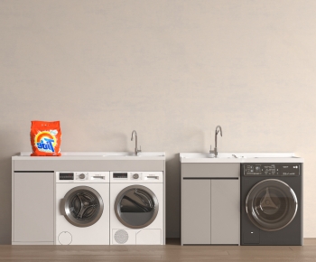 Modern Laundry Cabinet-ID:438774118