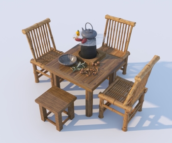 New Chinese Style Outdoor Tables And Chairs-ID:226651918