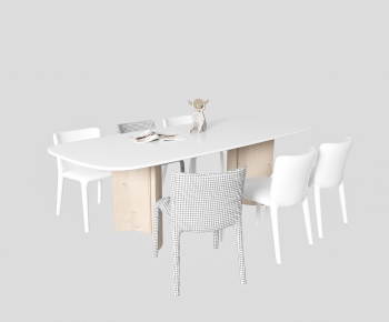 Modern Dining Table And Chairs-ID:935508976