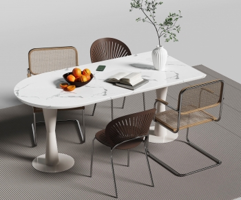 Modern Dining Table And Chairs-ID:191159014