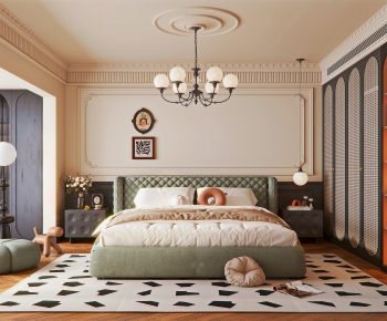 French Style Bedroom-ID:533112051
