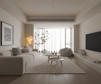 Modern A Living Room-ID:650580889
