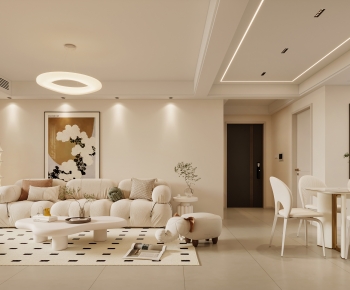 Modern A Living Room-ID:528440004