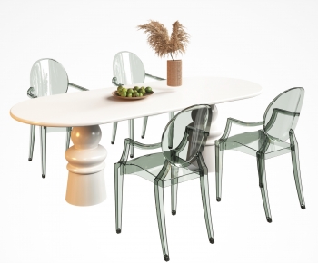 Modern Dining Table And Chairs-ID:212272883