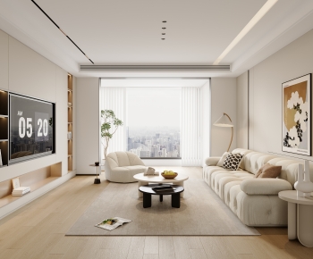 Modern A Living Room-ID:315376049